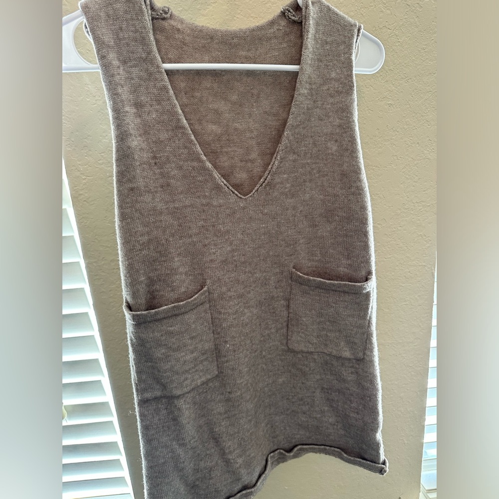 Vest Sweater Dress
